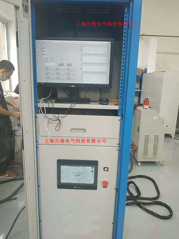 地鐵高鐵碳化塊溫升大電流發生器電阻檢測現場案例