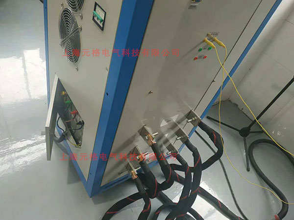 地鐵高鐵碳化塊溫升大電流發生器電阻檢測現場案例